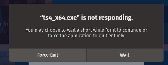 exe-is-not-responding